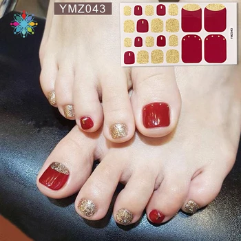 22Tips/Sheet 3D Toenail Sticker Full Cover Waterproof Non-toxic Foot Toenail Sticker Decals Nail Art Tool
22Tips/Sheet 3D Toenail Sticker Full Cover Waterproof Non-toxic Foot Toenail Sticker Decals Nail Art Tool