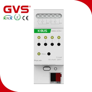 2020 GVS Factory KNX/EIB K-bus Smart Home Automation System 4-Fold Multi-function Actuator 6A Switch/Shutter/Fan Coil Actuator
2020 GVS Factory KNX/EIB K-bus Smart Home Automation System 4-Fold Multi-function Actuator 6A Switch/Shutter/Fan Coil Actuator