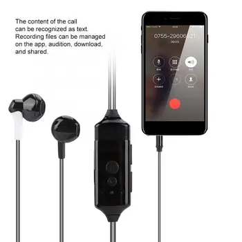 Earbuds Cellphone Call Recorder Bluetooth In-ear Recording Earphone for iPhone Recording Earphone
Earbuds Cellphone Call Recorder Bluetooth In-ear Recording Earphone for iPhone Recording Earphone