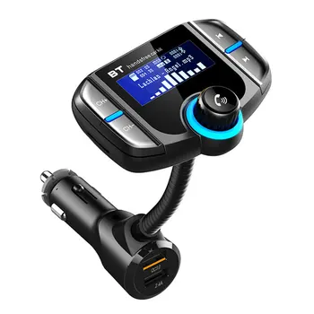BT70 Charger Radio Car FM Transmitter Wireless Kit Dual USB Adapter Bluetooth MP3 Player
BT70 Charger Radio Car FM Transmitter Wireless Kit Dual USB Adapter Bluetooth MP3 Player