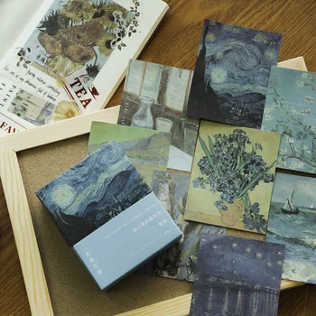 200pcs Art Museum Retro Van Gogh Diary Bullet Dotted Journal DIY Decoration Material Paper Creative Note Message Paper Lomo Card
200pcs Art Museum Retro Van Gogh Diary Bullet Dotted Journal DIY Decoration Material Paper Creative Note Message Paper Lomo Card