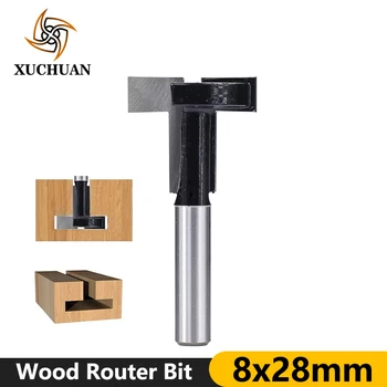 T-Slot Router Bit Cleaning Bottom Router Bits Woodworking End Mills 8mm Shank T-Track Slotting Router Bits Wood Milling Cutter
T-Slot Router Bit Cleaning Bottom Router Bits Woodworking End Mills 8mm Shank T-Track Slotting Router Bits Wood Milling Cutter