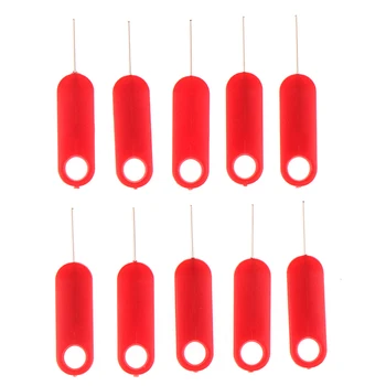 10pcs Red Sim Card Tray Removal Eject Pin Key Tool Stainless Steel Needle for Huawei xiaomi 
10pcs Red Sim Card Tray Removal Eject Pin Key Tool Stainless Steel Needle for Huawei xiaomi