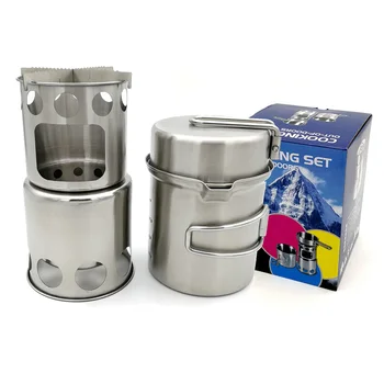 1 Kit Practical Stainless Steel Wood Stove Outdoor Cooking Picnic Camping Stainless Steel Burner Stove
1 Kit Practical Stainless Steel Wood Stove Outdoor Cooking Picnic Camping Stainless Steel Burner Stove