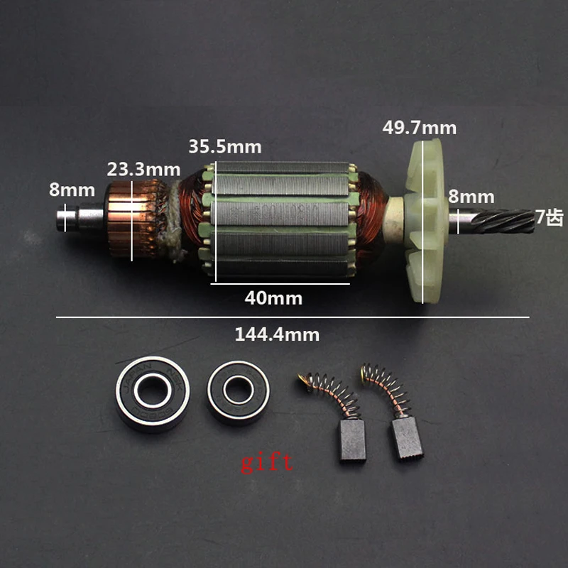 

AC220-230V Armature Rotor Anchor Stator Replace for Hitachi DU10 DCA FF02-10A FF04-10A FF02-13 Electric Drill Power Tool Parts