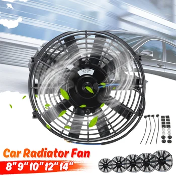 10" 12V 80W 2100RPM Straight Black Blade Electric Cooling Radiator Fan Mounting Kit Universal
10" 12V 80W 2100RPM Straight Black Blade Electric Cooling Radiator Fan Mounting Kit Universal