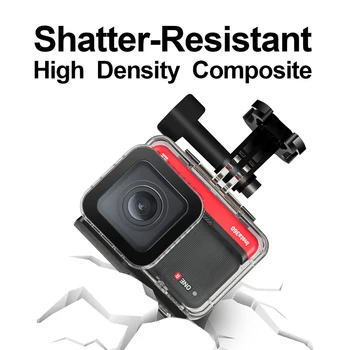 Suitable for insta360 one R camera diving shell waterproof shell panoramic version 40m waterproof shell
Suitable for insta360 one R camera diving shell waterproof shell panoramic version 40m waterproof shell