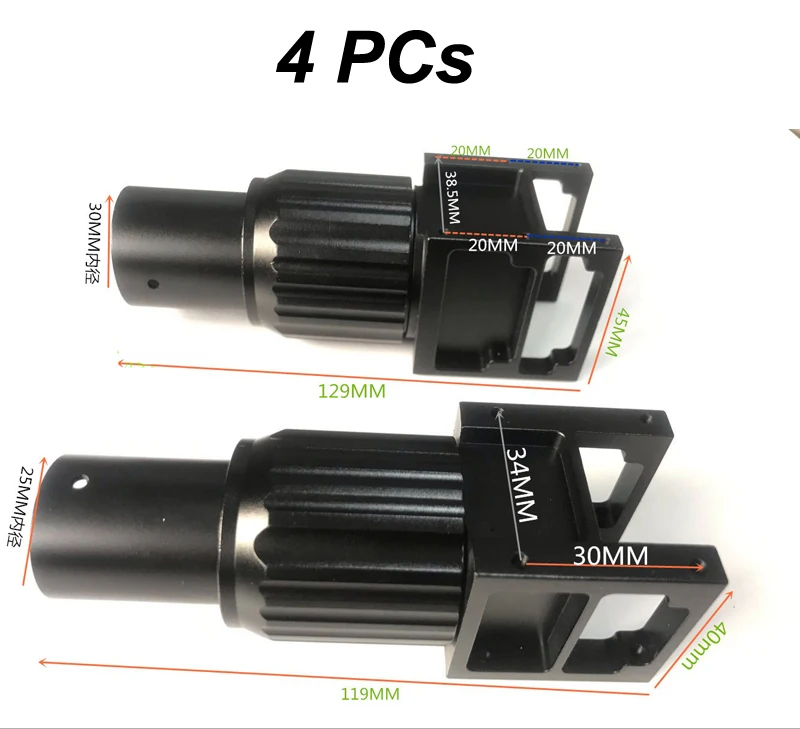 4PCs 25mm 30mm Folding Arm Lateral Horizontal Self-lock Foldable Arm Connector Adapter Fr RC Agricultural Plant Protection Drone
4PCs 25mm 30mm Folding Arm Lateral Horizontal Self-lock Foldable Arm Connector Adapter Fr RC Agricultural Plant Protection Drone