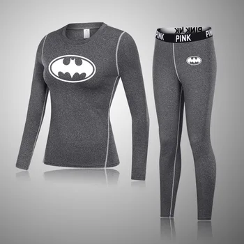 Batman Women Long Johns Winter Elastic Thermal Underwear Sets Sexy Slim Body Shaper Warm Functional Tights Thermal Clothing
Batman Women Long Johns Winter Elastic Thermal Underwear Sets Sexy Slim Body Shaper Warm Functional Tights Thermal Clothing