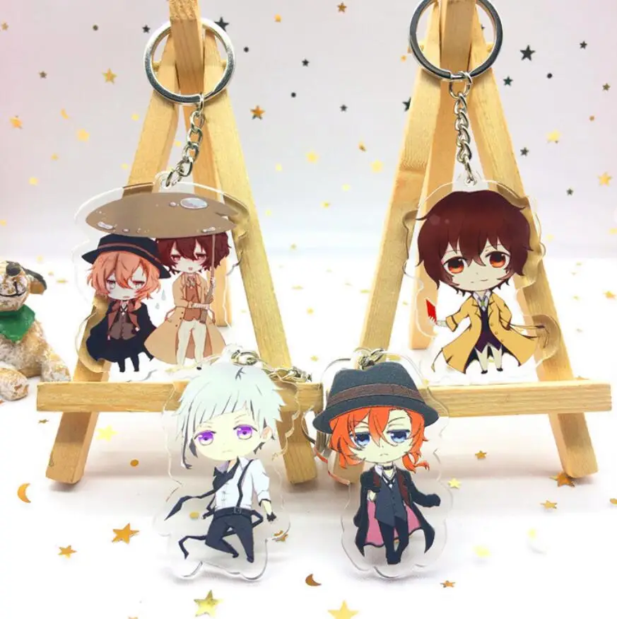 Anime Bungo Stray Dogs Nakajima Atsushi Dazai Osamu Acrylic Figure Pendant keychain Keyring Decoration Collection Model Toy Doll
Anime Bungo Stray Dogs Nakajima Atsushi Dazai Osamu Acrylic Figure Pendant keychain Keyring Decoration Collection Model Toy Doll