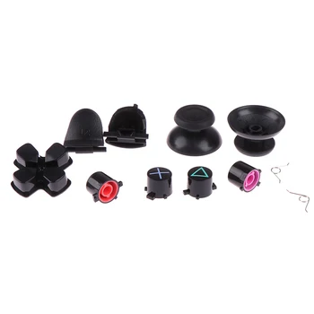 Quality For L1 R1 L2 R2 ABXY Trigger Button with Analog Joystick Cap Replacement 11pcs/set for Playstation 4 for PS4 Controller
Quality For L1 R1 L2 R2 ABXY Trigger Button with Analog Joystick Cap Replacement 11pcs/set for Playstation 4 for PS4 Controller