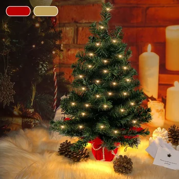 Mini DIY Christmas Tree Warm Light Fake Pine Tree Durability Desktop Decor House Garden Decoration Festive Gift Party Supplies
Mini DIY Christmas Tree Warm Light Fake Pine Tree Durability Desktop Decor House Garden Decoration Festive Gift Party Supplies