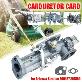 Carburetor Carb with Tank & Intake Gaskets 272409S 27355S Replacement For Briggs & Stratton 299437 297599
Carburetor Carb with Tank & Intake Gaskets 272409S 27355S Replacement For Briggs & Stratton 299437 297599