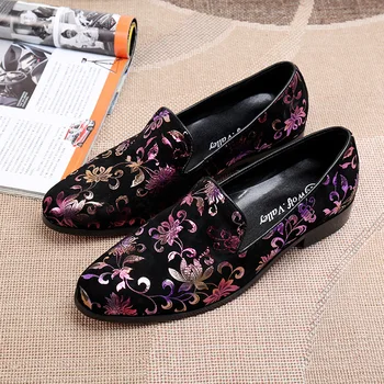 Buty Meskie Korean Style Cowhide Pointed Steel Toe Shoes Man Loafers Genuine Leather Full Grain Leather Cow Leather Slip-on 
Buty Meskie Korean Style Cowhide Pointed Steel Toe Shoes Man Loafers Genuine Leather Full Grain Leather Cow Leather Slip-on