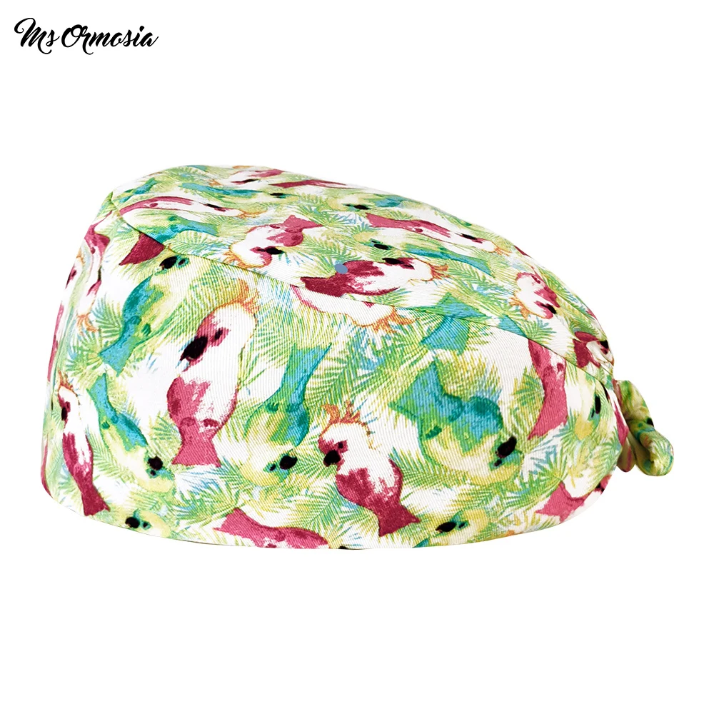 Cartoon print scrubs hat Adjustable Scrub Cap laboratory cap beauty Scrub Cap Breathable Lab work frosted hat Wholesale prices
Cartoon print scrubs hat Adjustable Scrub Cap laboratory cap beauty Scrub Cap Breathable Lab work frosted hat Wholesale prices
