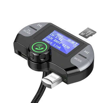 Bakeey 3.1A QC3.0 Dual USB Charger bluetooth Signal TF Card U Disk Multi-Function Fast Charging Car Charger for Tablet
Bakeey 3.1A QC3.0 Dual USB Charger bluetooth Signal TF Card U Disk Multi-Function Fast Charging Car Charger for Tablet