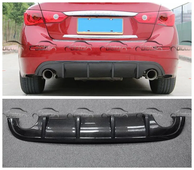 High quality Carbon Fiber Car Rear Trunk Lip Spoiler Diffuser Bumper Protector Fits For infiniti Q50 Q50L 2015 2016 2017
High quality Carbon Fiber Car Rear Trunk Lip Spoiler Diffuser Bumper Protector Fits For infiniti Q50 Q50L 2015 2016 2017