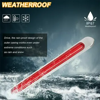 2X 17" Truck Trailer Tail Light Bar Red Yellow LED Brake Strip Turn Signal Stop New And High Quality
2X 17" Truck Trailer Tail Light Bar Red Yellow LED Brake Strip Turn Signal Stop New And High Quality