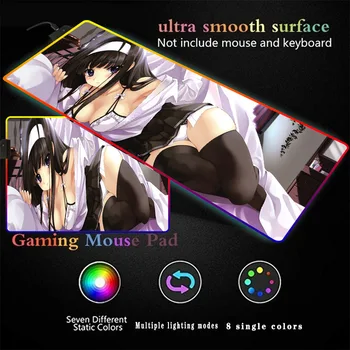 Big Breasts Computer Gaming Mouse Pad Anime Mause Pad Large Mouse Mat RGB Mouse Pad XXL Backlit Mat Desk Mauspad with Backlight
Big Breasts Computer Gaming Mouse Pad Anime Mause Pad Large Mouse Mat RGB Mouse Pad XXL Backlit Mat Desk Mauspad with Backlight