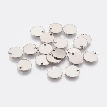 1 Box 304 Stainless Steel Blank Stamping Tag Pendants Flat Round Hole:1mm 500pcs
1 Box 304 Stainless Steel Blank Stamping Tag Pendants Flat Round Hole:1mm 500pcs