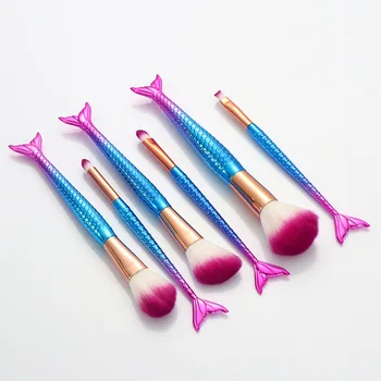 Mermaid Makeup Brushes Colorful Make up Brush Cosmetics Tools Foundation Blusher Eyeshadow Brushes Set
Mermaid Makeup Brushes Colorful Make up Brush Cosmetics Tools Foundation Blusher Eyeshadow Brushes Set