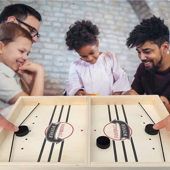 Foosball Winner Board Game Bounce Chess Eject Chess Parent-Child Interactive Chess Bounce Chess Ruffle Ball Desktop Hockey Toy
Foosball Winner Board Game Bounce Chess Eject Chess Parent-Child Interactive Chess Bounce Chess Ruffle Ball Desktop Hockey Toy