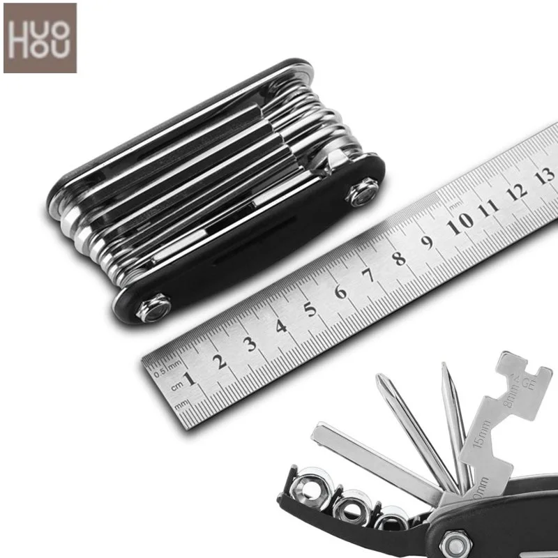 HUOHOU VK208 15 In 1 Multi-Function Hex Wrench for DIY or Hand Repair Bicycle Gadget Home Tools New Arrived
HUOHOU VK208 15 In 1 Multi-Function Hex Wrench for DIY or Hand Repair Bicycle Gadget Home Tools New Arrived