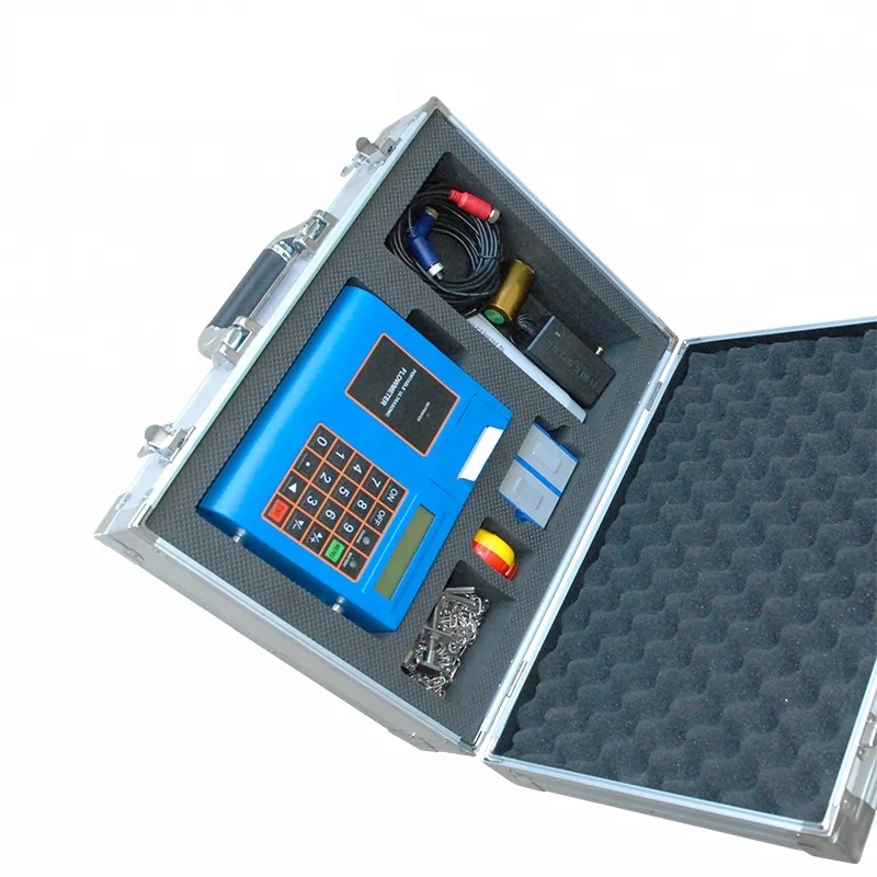 TUF-2000P DN15-700mm TS-2+TM-1 Two Pairs of Transducer Portable Ultrasonic Flow Meter Flowmeter with built-in printer
TUF-2000P DN15-700mm TS-2+TM-1 Two Pairs of Transducer Portable Ultrasonic Flow Meter Flowmeter with built-in printer