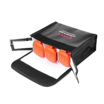 LiPo Battery Bag Safe Bag Explosion-proof Battery Storage Bag for Autel EVO II Series Drone Robotics
LiPo Battery Bag Safe Bag Explosion-proof Battery Storage Bag for Autel EVO II Series Drone Robotics