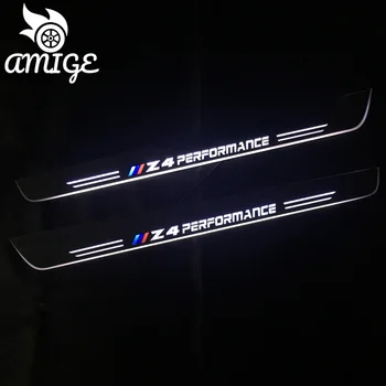 Car Scuff led light Pedal Door Sill Pathway Light For BMW Z4 E85 E86 E89 2002 - 2017 Acrylic Moving LED Welcome Pedal lamps 
Car Scuff led light Pedal Door Sill Pathway Light For BMW Z4 E85 E86 E89 2002 - 2017 Acrylic Moving LED Welcome Pedal lamps