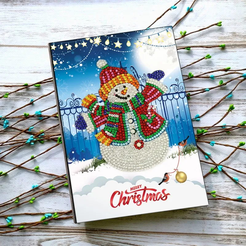 Excellent Diamond Painting Notebooks High Quality DIY Christmas Notebooks Special Shaped Diamond Embroidery Stitch Diary Books
Excellent Diamond Painting Notebooks High Quality DIY Christmas Notebooks Special Shaped Diamond Embroidery Stitch Diary Books