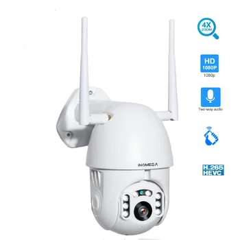 INQMEGA 1080p FHD PTZ Security Cameras WIFI IP Camera Outdoor Speed 4X Digital Zoom H.265X Dome CCTV IR motion detection alarm
INQMEGA 1080p FHD PTZ Security Cameras WIFI IP Camera Outdoor Speed 4X Digital Zoom H.265X Dome CCTV IR motion detection alarm