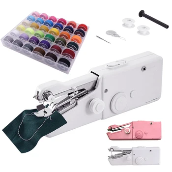 Portable Hand Sewing Machine Mini Sewing Tools Electric Stitch Needlework Thread Machine Set Quick Repairs DIY Clothes Stitches
Portable Hand Sewing Machine Mini Sewing Tools Electric Stitch Needlework Thread Machine Set Quick Repairs DIY Clothes Stitches