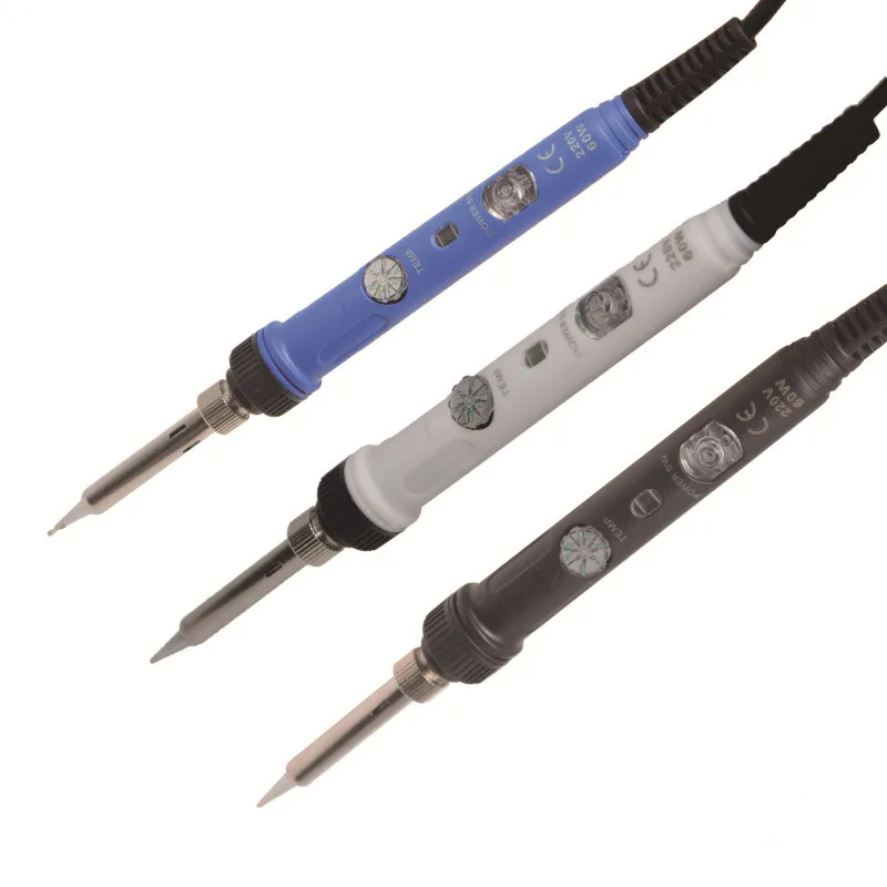 60W Soldering Iron Adjustable Temperature Electric Solder Iron Rework Station Mini Handle Heat Pencil Welding Repair Tools
60W Soldering Iron Adjustable Temperature Electric Solder Iron Rework Station Mini Handle Heat Pencil Welding Repair Tools