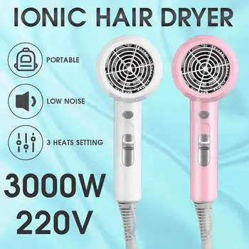 3000W Professional Portable Mini Hair Dryer Ionic Salon Hair Blower Blow Dryer Machine Travel Temperature Protection + Diffuser
3000W Professional Portable Mini Hair Dryer Ionic Salon Hair Blower Blow Dryer Machine Travel Temperature Protection + Diffuser