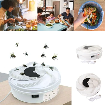 Portable Fliescatcher Fully Automatic Silent Rotary Flycatcher Insect Flytrap Fly Trap Bait USB D30
Portable Fliescatcher Fully Automatic Silent Rotary Flycatcher Insect Flytrap Fly Trap Bait USB D30