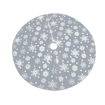 Christmas Tree Skirt Snowflake White Christmas Tree Fur Skirt For Xmas Decorations for Home Christmas Gift 2020 New Year Supply 
Christmas Tree Skirt Snowflake White Christmas Tree Fur Skirt For Xmas Decorations for Home Christmas Gift 2020 New Year Supply