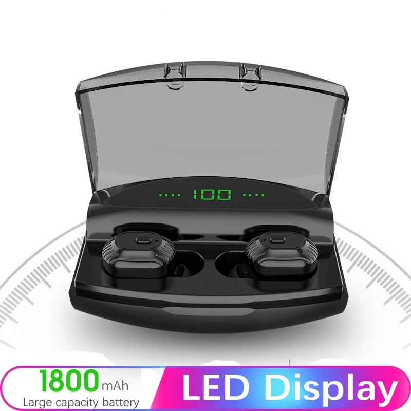 XG20 IPX5 Waterproof Swimming Earphones 5.0 TWS Wireless Bluetooth Earphone Mini Sports Call Earbuds Earplug with Charger Box
XG20 IPX5 Waterproof Swimming Earphones 5.0 TWS Wireless Bluetooth Earphone Mini Sports Call Earbuds Earplug with Charger Box
