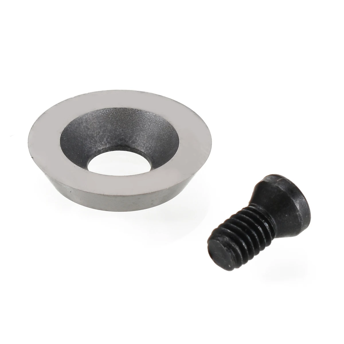 1 Set Round Carbide Insert 16mm 16x3-30 Degree Cutter Finisher Wood Turning Lathe Tool With M5x8mm Flat Head Screw
1 Set Round Carbide Insert 16mm 16x3-30 Degree Cutter Finisher Wood Turning Lathe Tool With M5x8mm Flat Head Screw