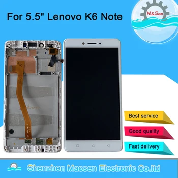 Original M&Sen 5.5" For Lenovo K6 Note K53A48 LCD Screen Display+Touch Panel Digitizer For Lenovo K6 Plus Assembly LCD Frame
Original M&Sen 5.5" For Lenovo K6 Note K53A48 LCD Screen Display+Touch Panel Digitizer For Lenovo K6 Plus Assembly LCD Frame
