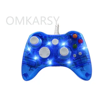 USB Wired Gamepad For Microsoft Xbox 360 Controller For XBOX360 Gamepad Wired Controller For PC Dazzling LED And Key Improvement
USB Wired Gamepad For Microsoft Xbox 360 Controller For XBOX360 Gamepad Wired Controller For PC Dazzling LED And Key Improvement