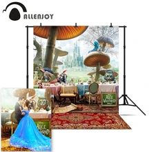 Allenjoy party photography Backdrop film wonderland fairy tale Mushroom Rabbit Cat Castle Carpet photo studio backgrounds
Allenjoy party photography Backdrop film wonderland fairy tale Mushroom Rabbit Cat Castle Carpet photo studio backgrounds