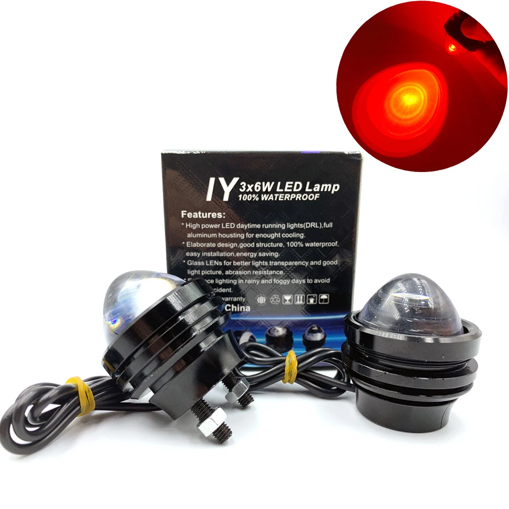 1 pcs Fog Light Super Bright Led drl Car red Light Waterproof 10W Lamp LED Eagle Eye Fog Light Daytime Running Headlight Lights
1 pcs Fog Light Super Bright Led drl Car red Light Waterproof 10W Lamp LED Eagle Eye Fog Light Daytime Running Headlight Lights