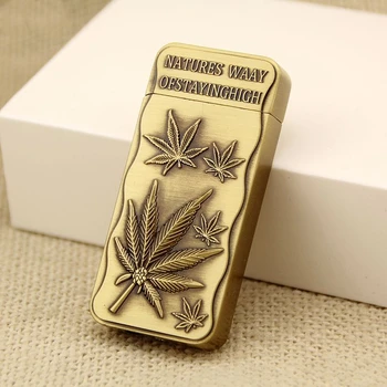 Marijuana leaf pattern Jet Torch Lighter Bronze Metal 1300 C Windproof Pipe Turbo Lighter Butane Gas Cigar Lighter For Outdoor
Marijuana leaf pattern Jet Torch Lighter Bronze Metal 1300 C Windproof Pipe Turbo Lighter Butane Gas Cigar Lighter For Outdoor
