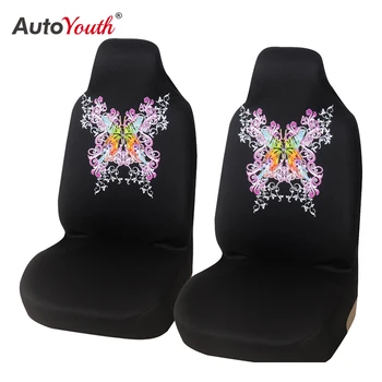 Universal Butterfly Print Car Front Seat Covers High Back Bucket Seat Cover Fit Most Cars, Trucks, SUVS, 2 PCS Auto Seat Covers
Universal Butterfly Print Car Front Seat Covers High Back Bucket Seat Cover Fit Most Cars, Trucks, SUVS, 2 PCS Auto Seat Covers