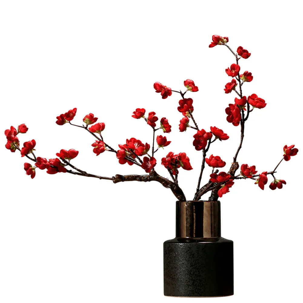 2pcs Artificial Plum Blossom Flowers 80CM Silk Fake Flowers Plum Blossom Floral Wedding Bouquet Home Wintersweet Flower No Vase
2pcs Artificial Plum Blossom Flowers 80CM Silk Fake Flowers Plum Blossom Floral Wedding Bouquet Home Wintersweet Flower No Vase