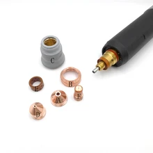 40-120A Plasma Consumables Shield Cap Nozzle Swirl Ring Electrode Diffuser IPX102 IPXM102 Manual Torch Machine Cutting Torch Gun
40-120A Plasma Consumables Shield Cap Nozzle Swirl Ring Electrode Diffuser IPX102 IPXM102 Manual Torch Machine Cutting Torch Gun