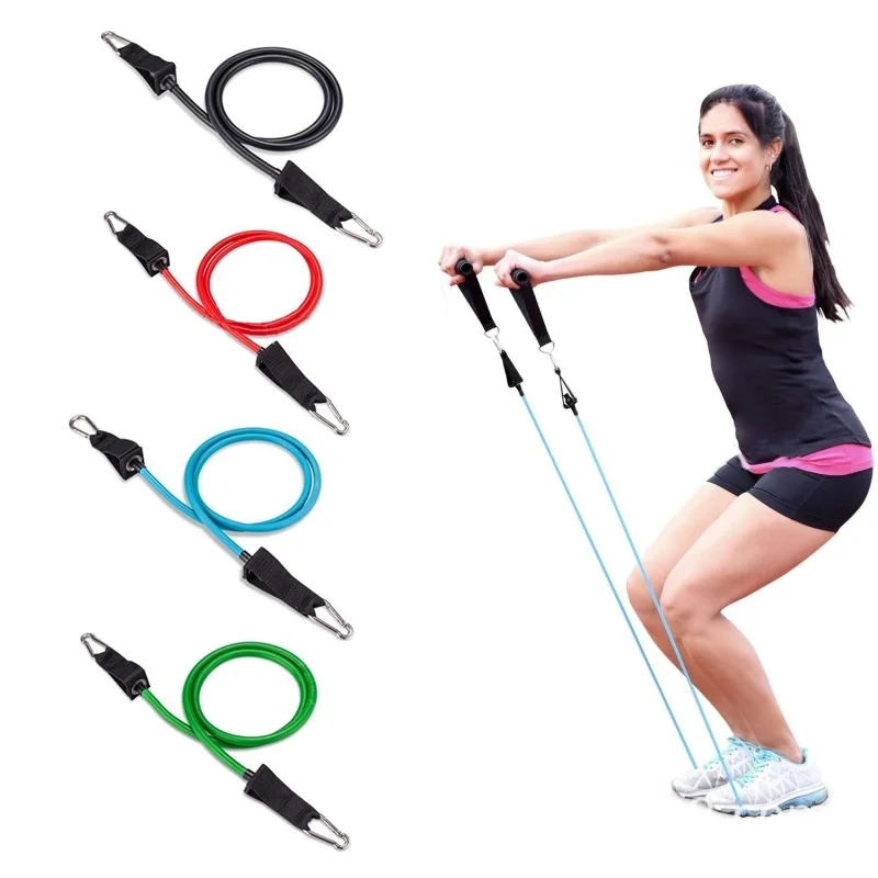 Fitness Yoga Pull Rope Elastic Resistance Bands Exercise Workout Tubes Training Practical Rubber Tensile Expander 120cm
Fitness Yoga Pull Rope Elastic Resistance Bands Exercise Workout Tubes Training Practical Rubber Tensile Expander 120cm