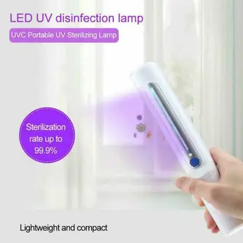 Portable UVC Germicidal Lamp Home Travel Disinfection Ultraviolet Sterilizer Handheld Stick AA battery not included
Portable UVC Germicidal Lamp Home Travel Disinfection Ultraviolet Sterilizer Handheld Stick AA battery not included