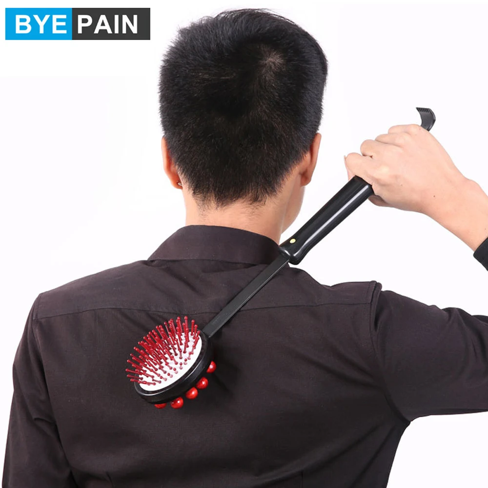 BYEPAIN Back Knock Massage Hammer Stress fatigue Relief Handle Wood Scratcher Relaxing Massager Stick Body Health Care Tool
BYEPAIN Back Knock Massage Hammer Stress fatigue Relief Handle Wood Scratcher Relaxing Massager Stick Body Health Care Tool